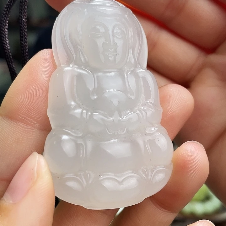 石英质玉挂件未镶嵌定制发货