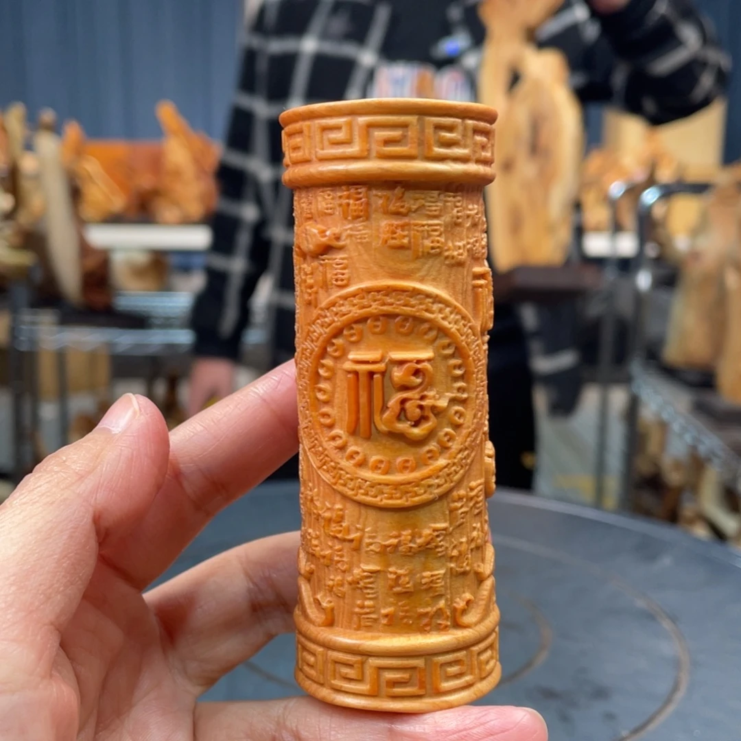 柏木（崖柏）百福临门