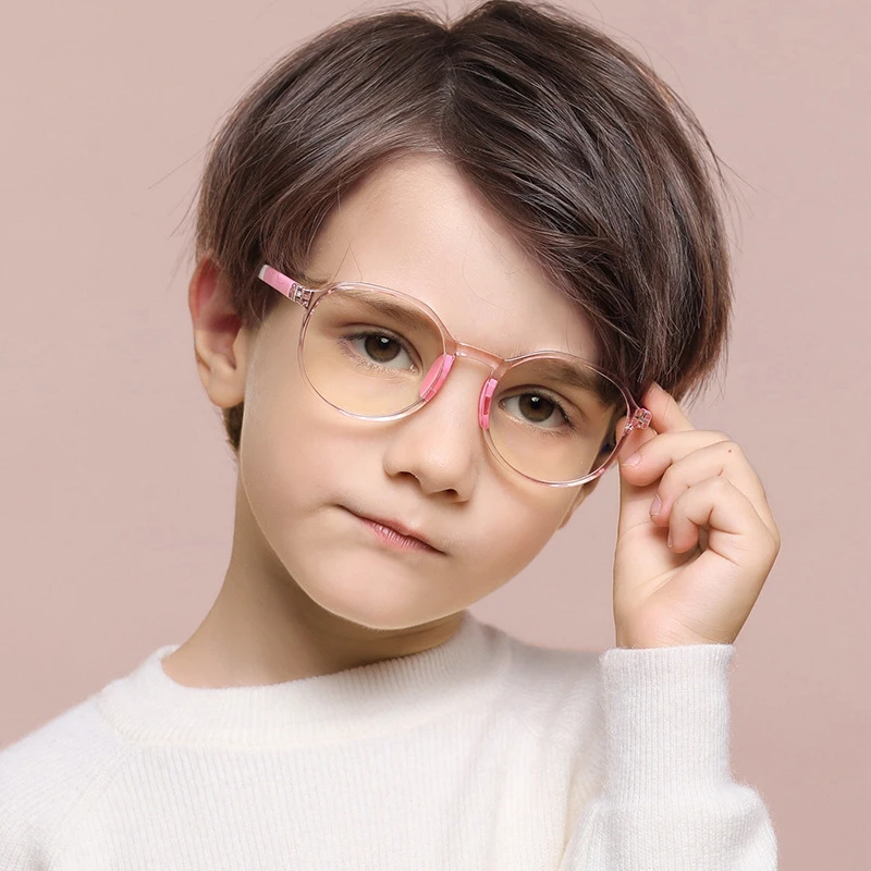 儿童近视眼镜可配有度数男女童眼镜框超轻小孩子防蓝光眼镜架护眼