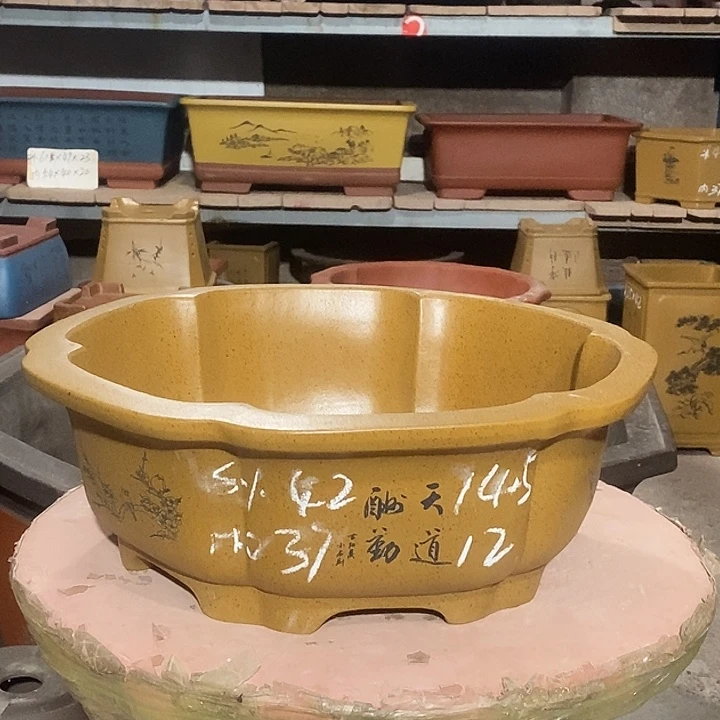紫砂花盆花盆包邮
