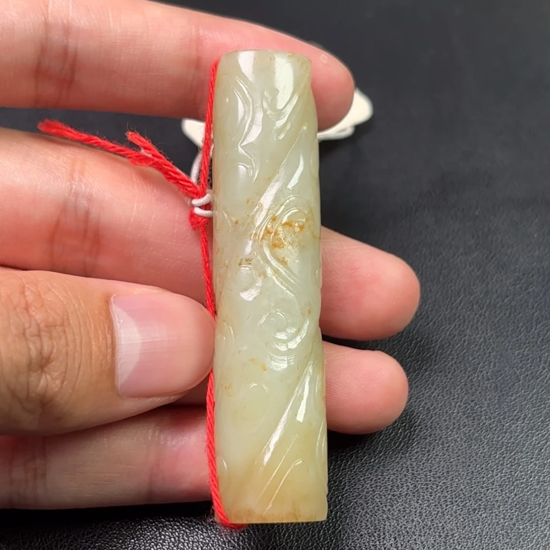 未镶嵌和田玉挂件鱼****4