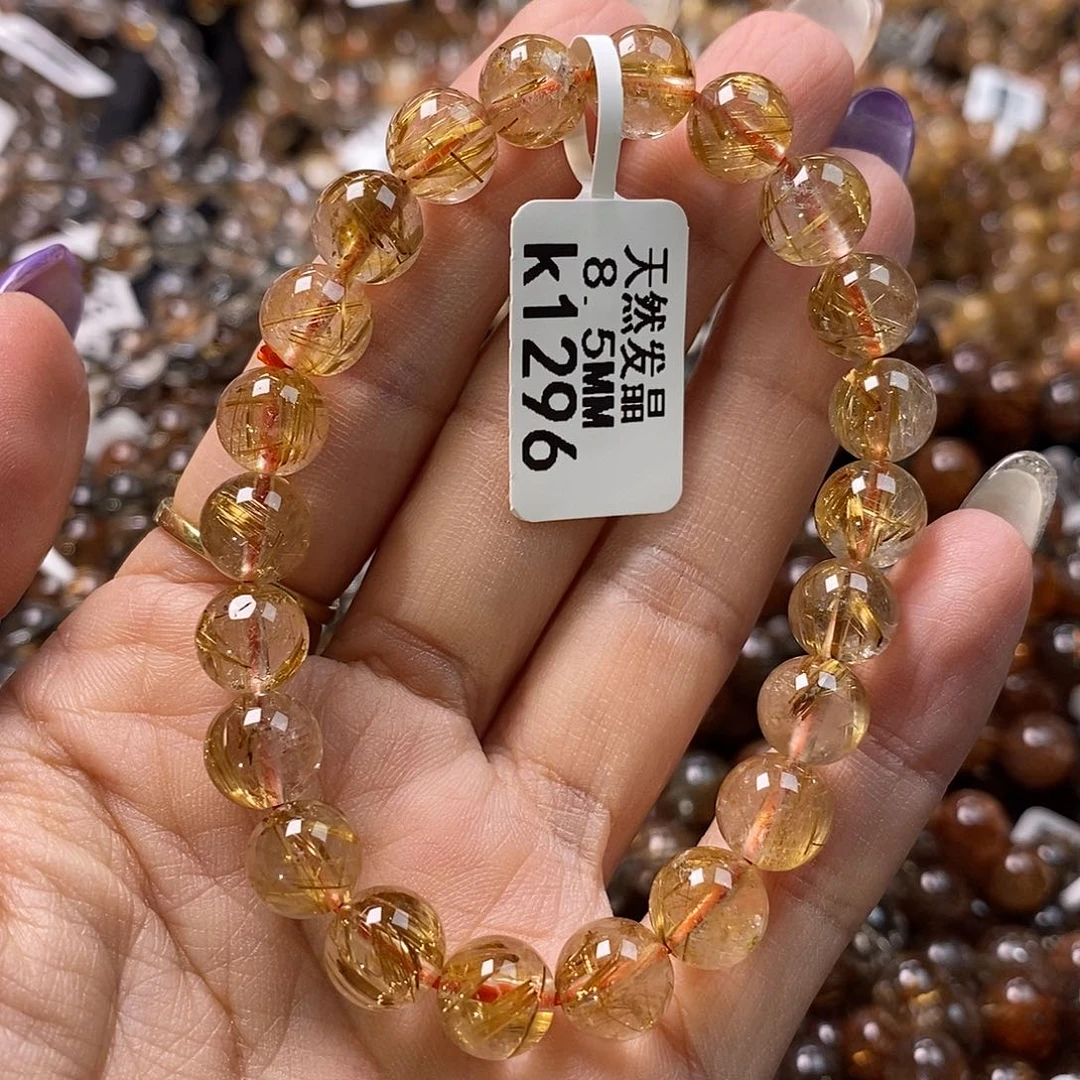 水晶未镶嵌手链水