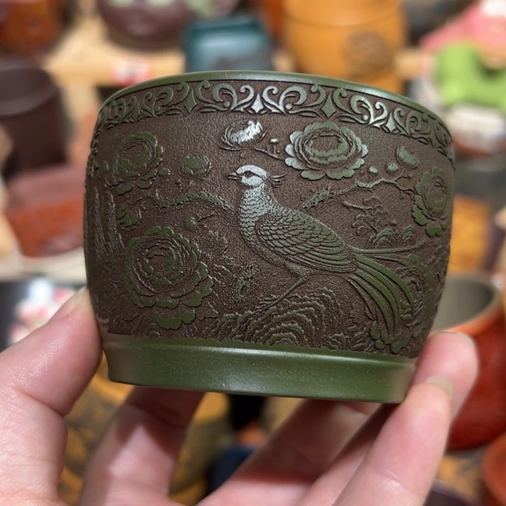 茶杯紫砂宜兴紫砂主人杯