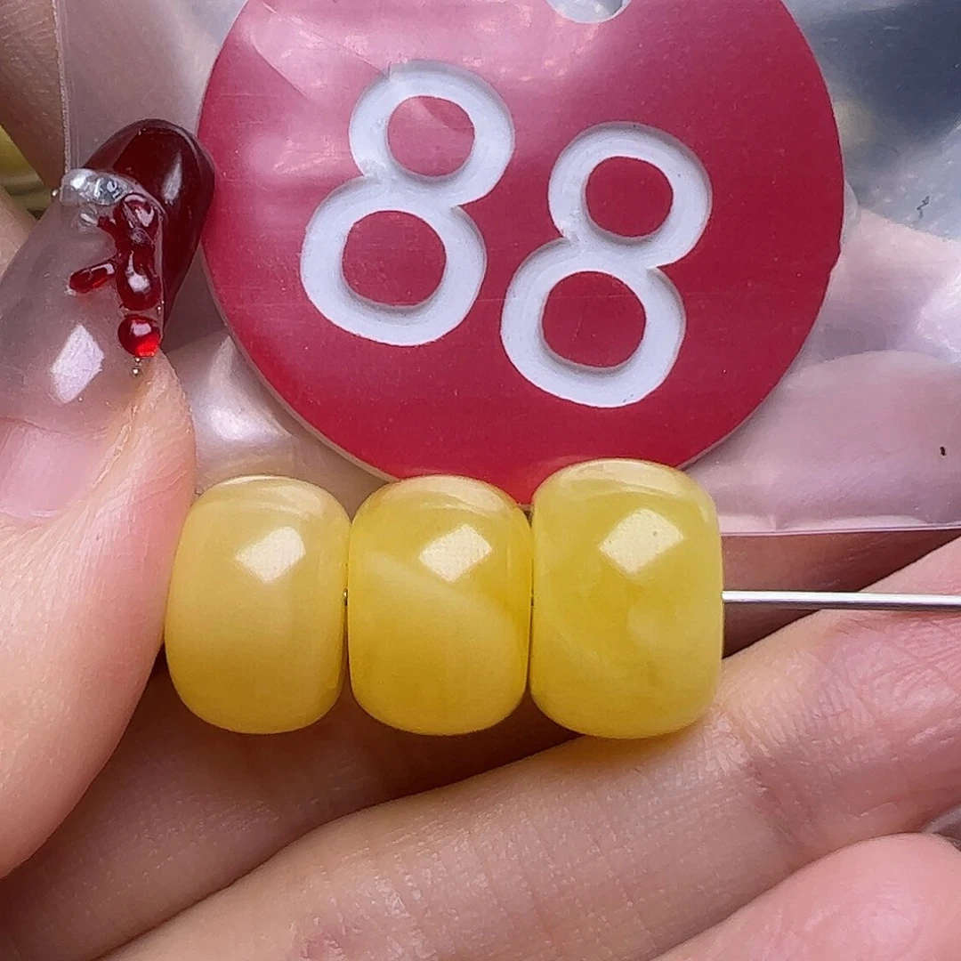 裸石蜜蜡未镶嵌地*鼠12mm13mm墩子