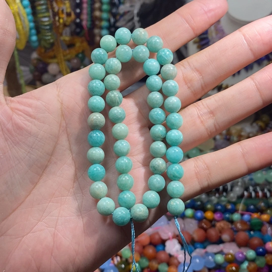 未镶嵌，老矿天河8mm，石英质玉