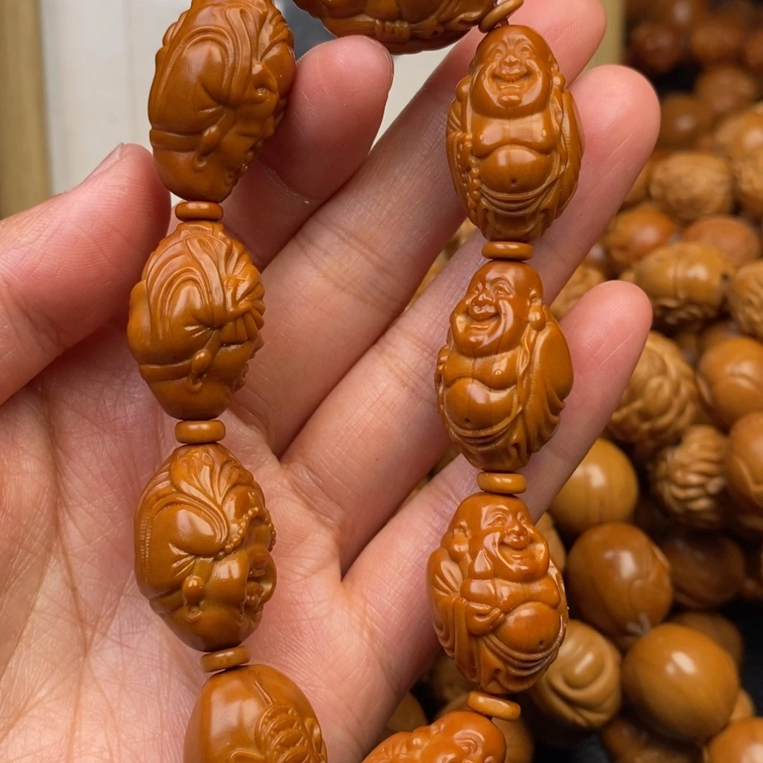 手串橄榄核八宝米勒