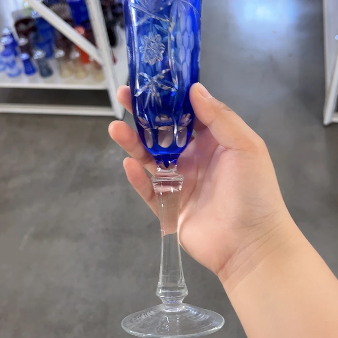 手柄款水晶玻璃如图一个