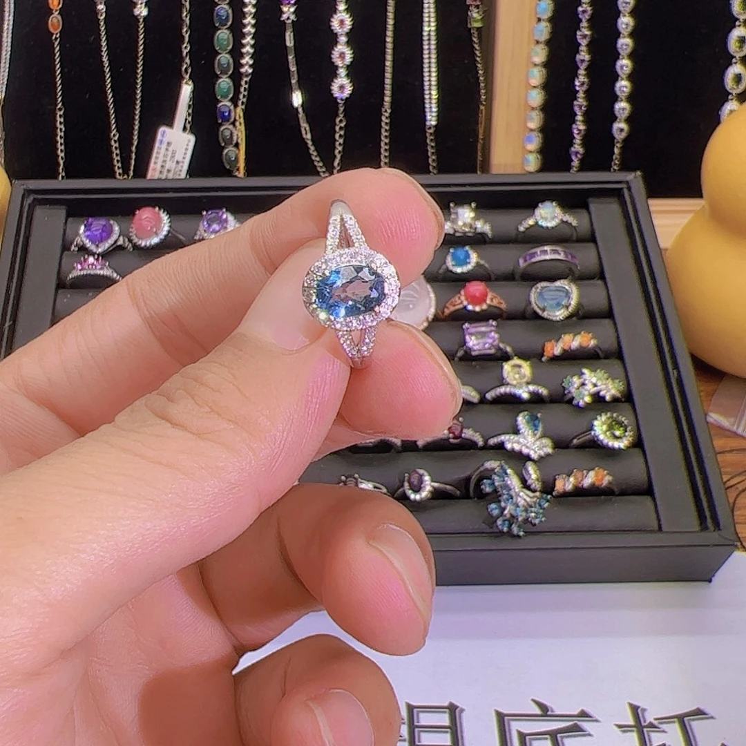 紫晶珠宝半成品未镶嵌