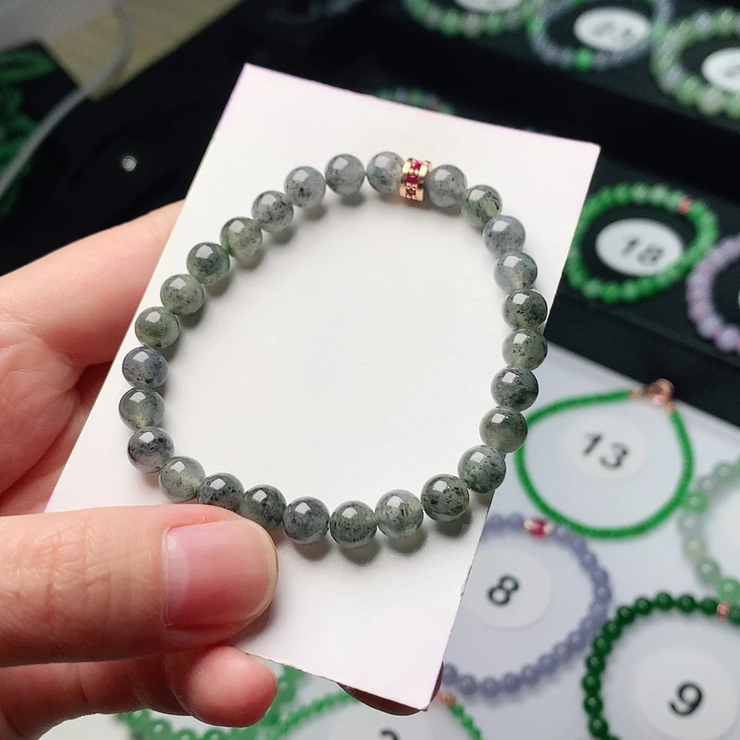 翡翠未镶嵌手链翡翠