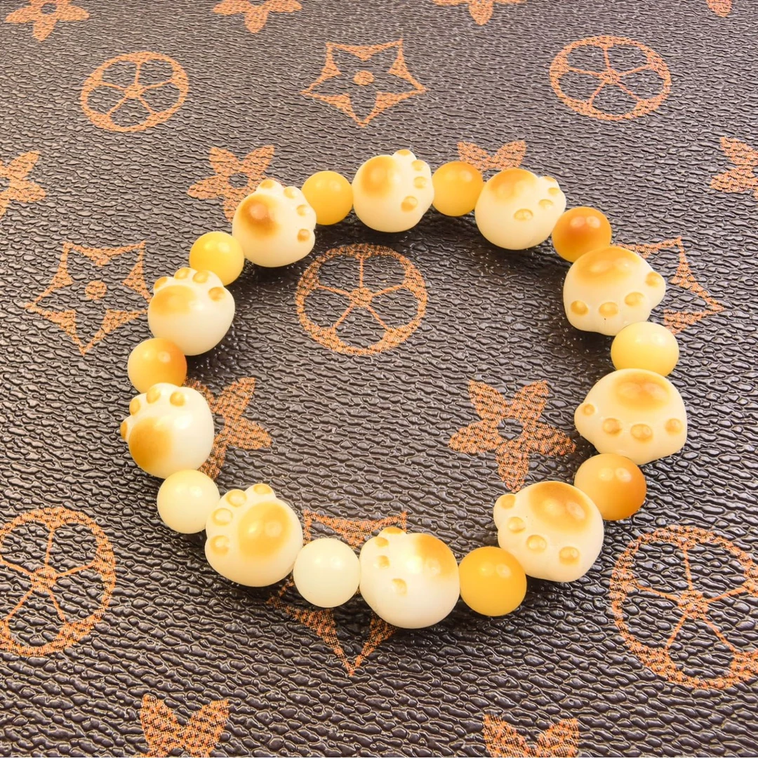 A386炭烧猫爪菩提手串圆珠款（多样性，发其一）