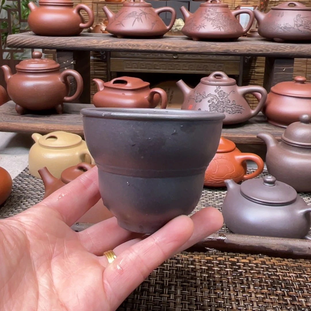 紫砂茶壶^*^宜兴原矿紫砂手工制70