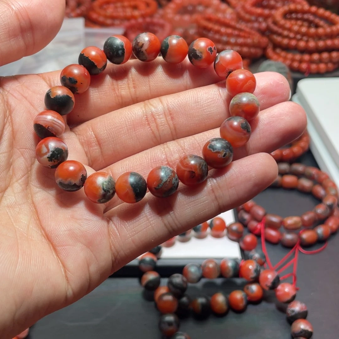 南红玛瑙手链未镶嵌@****9