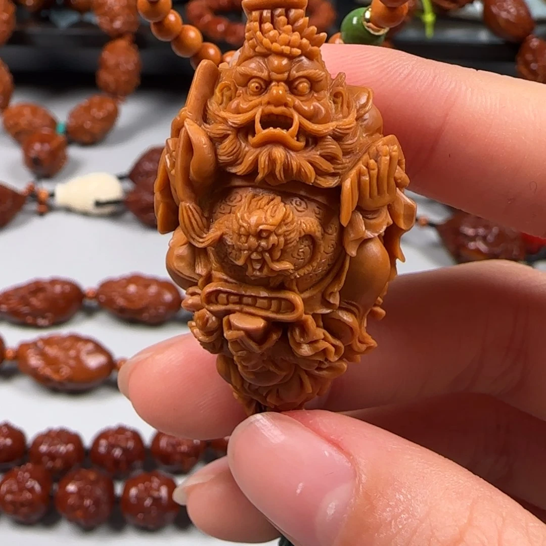 手串橄榄核水晶核地府单籽