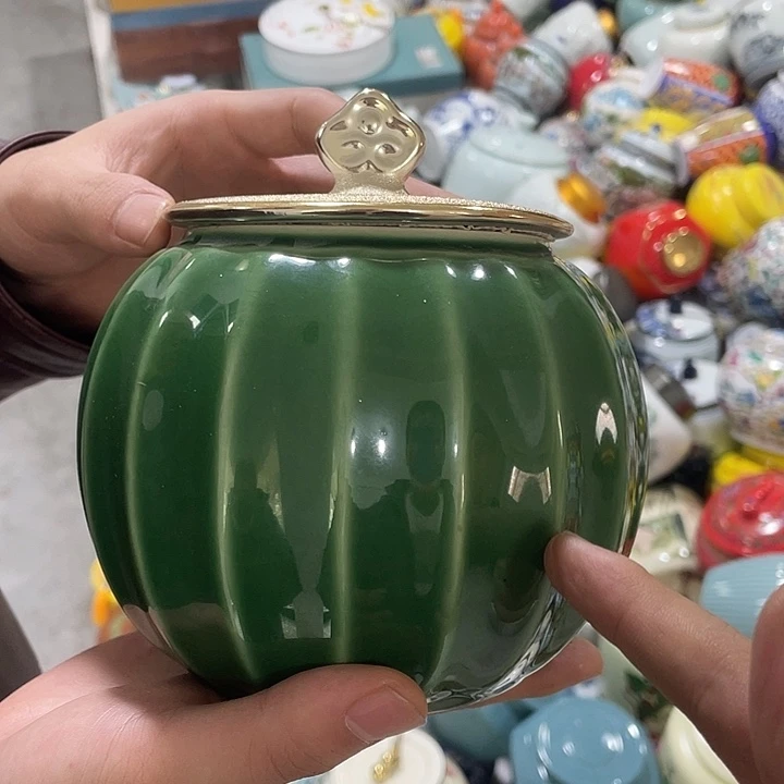 陶瓷罐茶叶罐密封罐