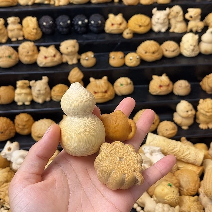 转***逝竹小动物葫芦把芭壶南瓜壶