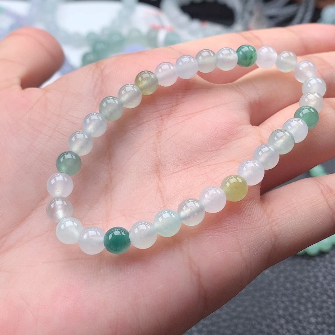 未镶嵌手链翡翠翡翠