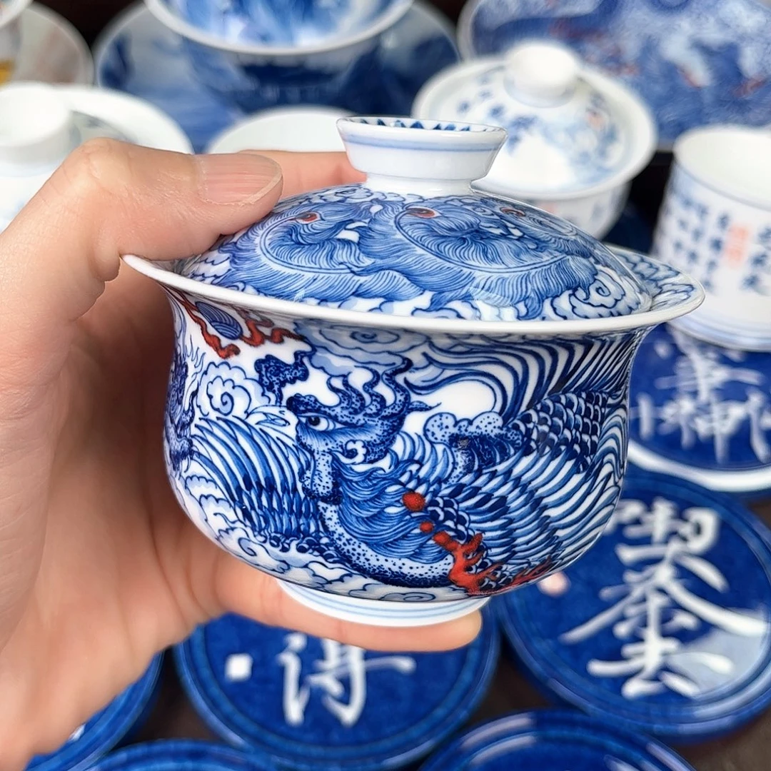 手绘高温瓷器瓷器