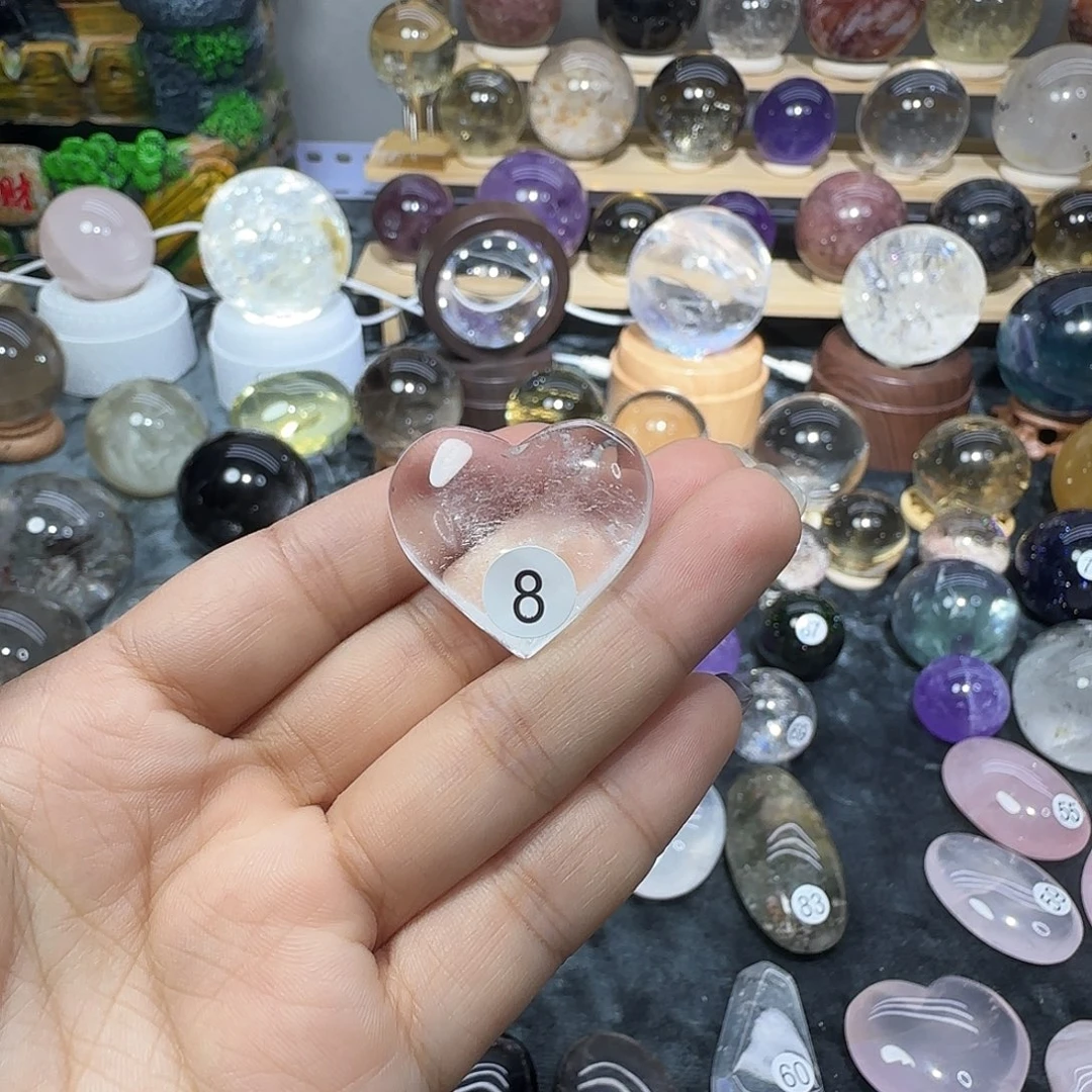 未镶嵌水晶珠宝半成品8
