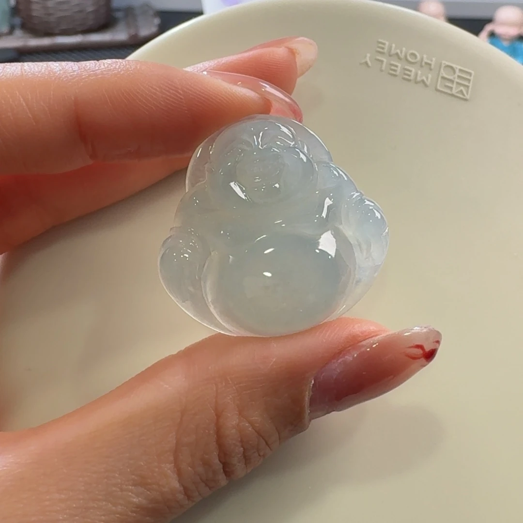 翡翠手链未镶嵌?***?佛公