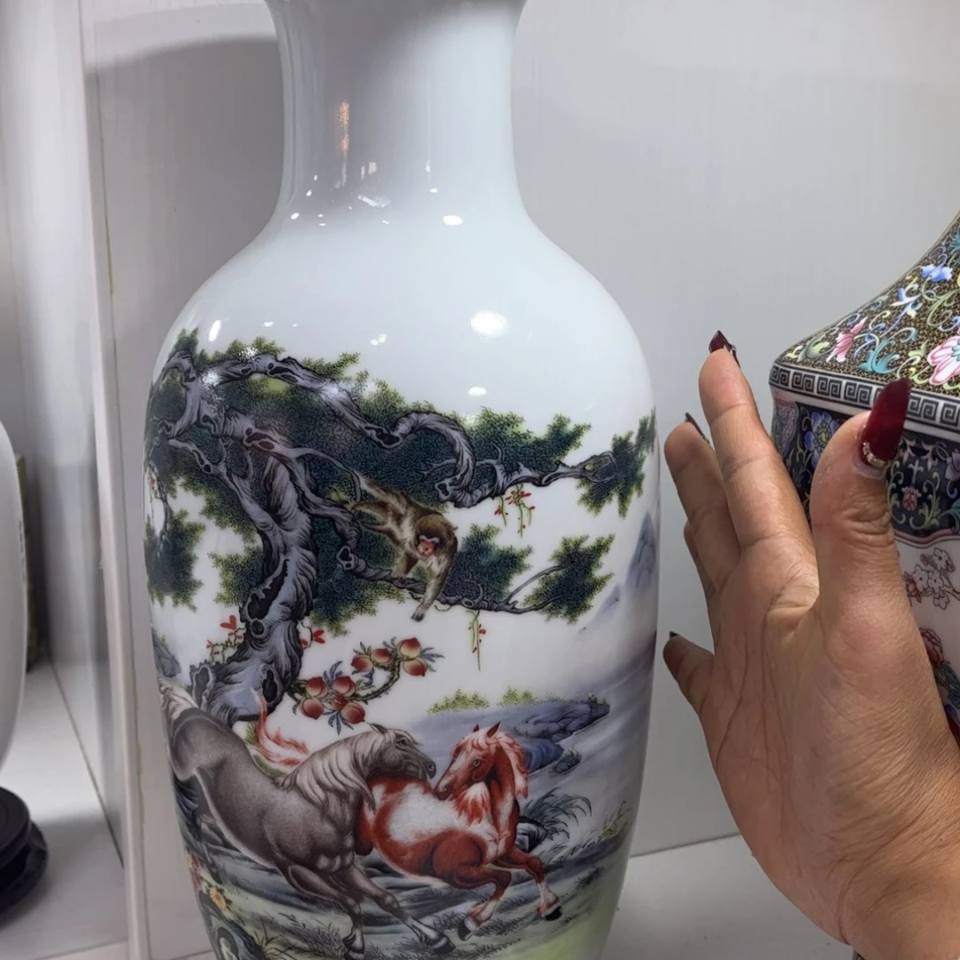 景德镇陶瓷花瓶摆件