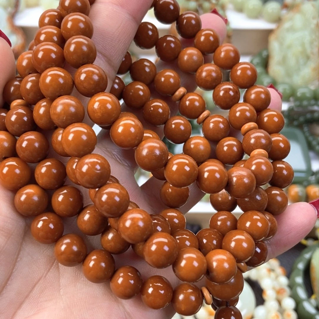 透闪石质玉手链未镶嵌