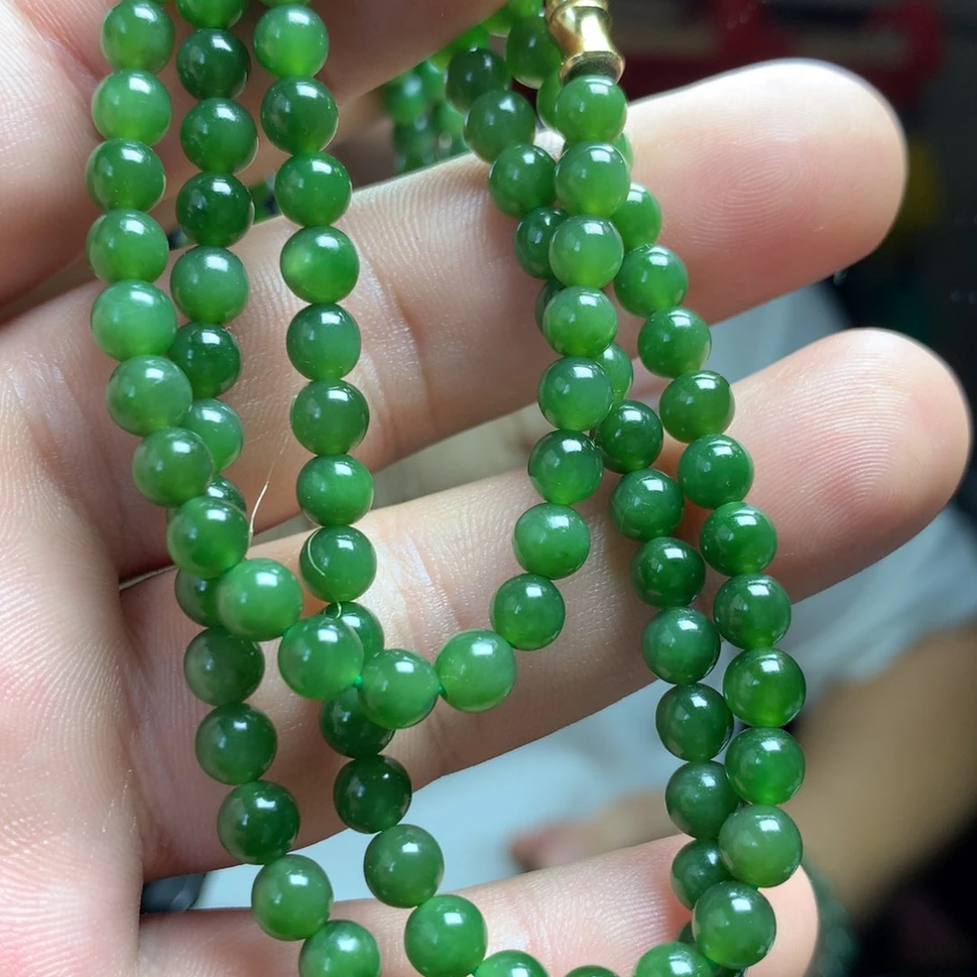 【闪购商品】颈饰未镶嵌和田玉（碧玉）只****柔