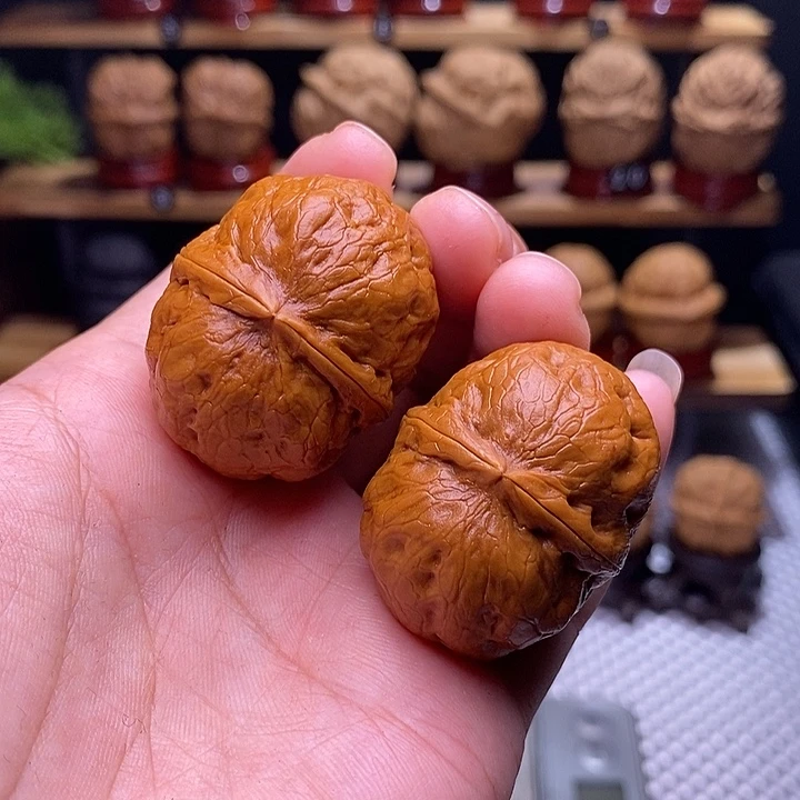 文玩核桃吊坠肌肉纹35