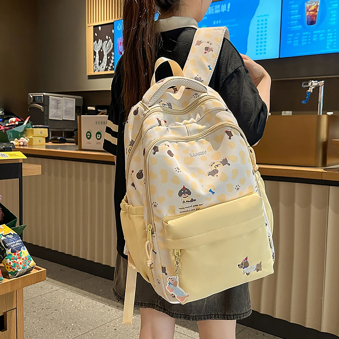 可爱儿童书包三到六年级减负轻便书包女小学生四五年级大容量多层