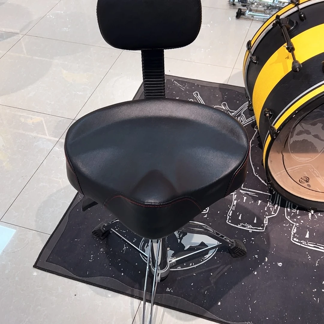 钢材 加厚马鞍气压靠背鼓凳