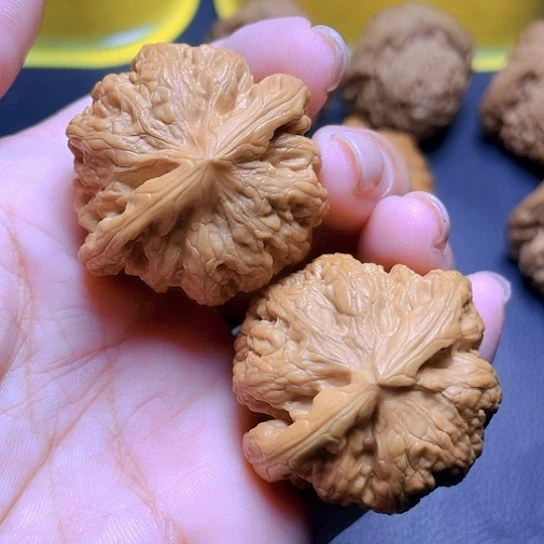 文玩核桃手捻粗筋