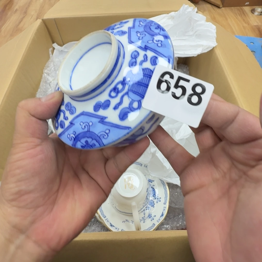 瓷片工艺品摆件瓷器摆件正能量