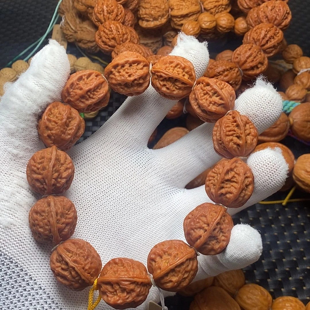 核桃手串/手链粗筋麻花手串