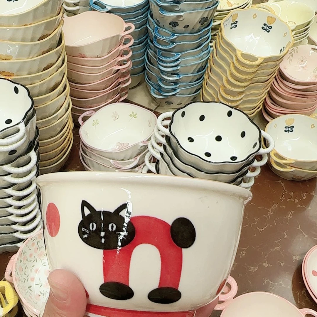 5寸13厘米2只猫猫