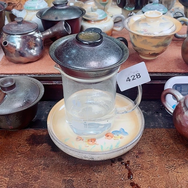 沁庐柴窑古法柴烧全手工茶具