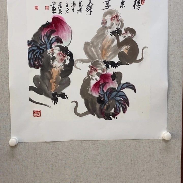 国画亲笔手绘原创