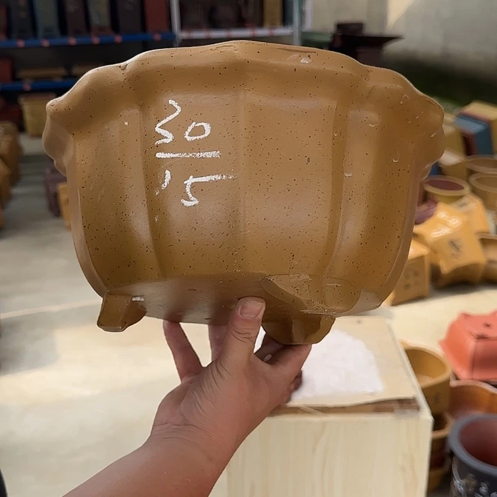 紫砂花盆这是我第一