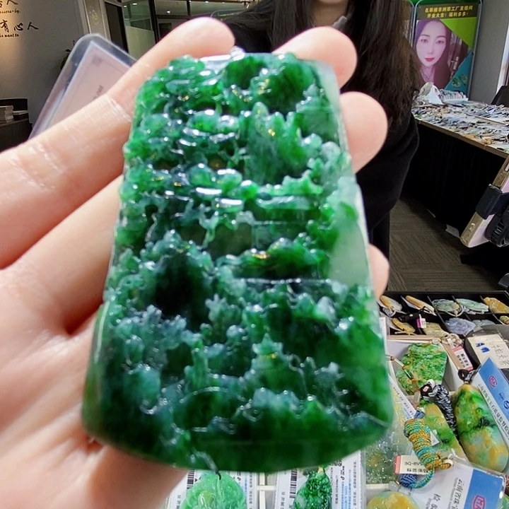 颈饰未镶嵌翡翠翡翠