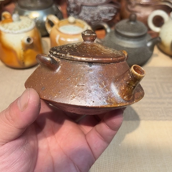 陶火器柴烧素烧985