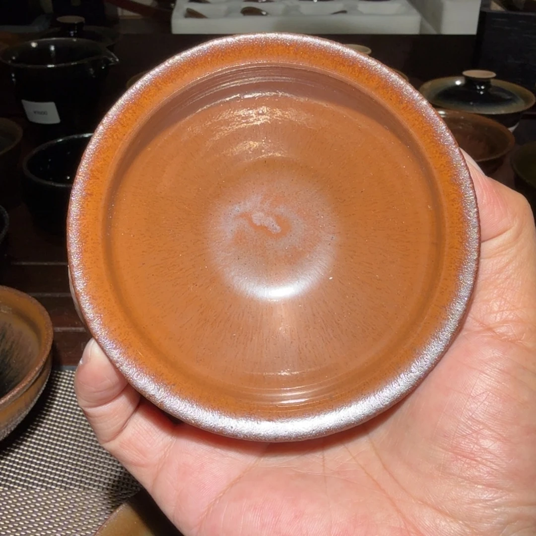 朴***华顺遂凌山通天龙窑柴烧建盏样品