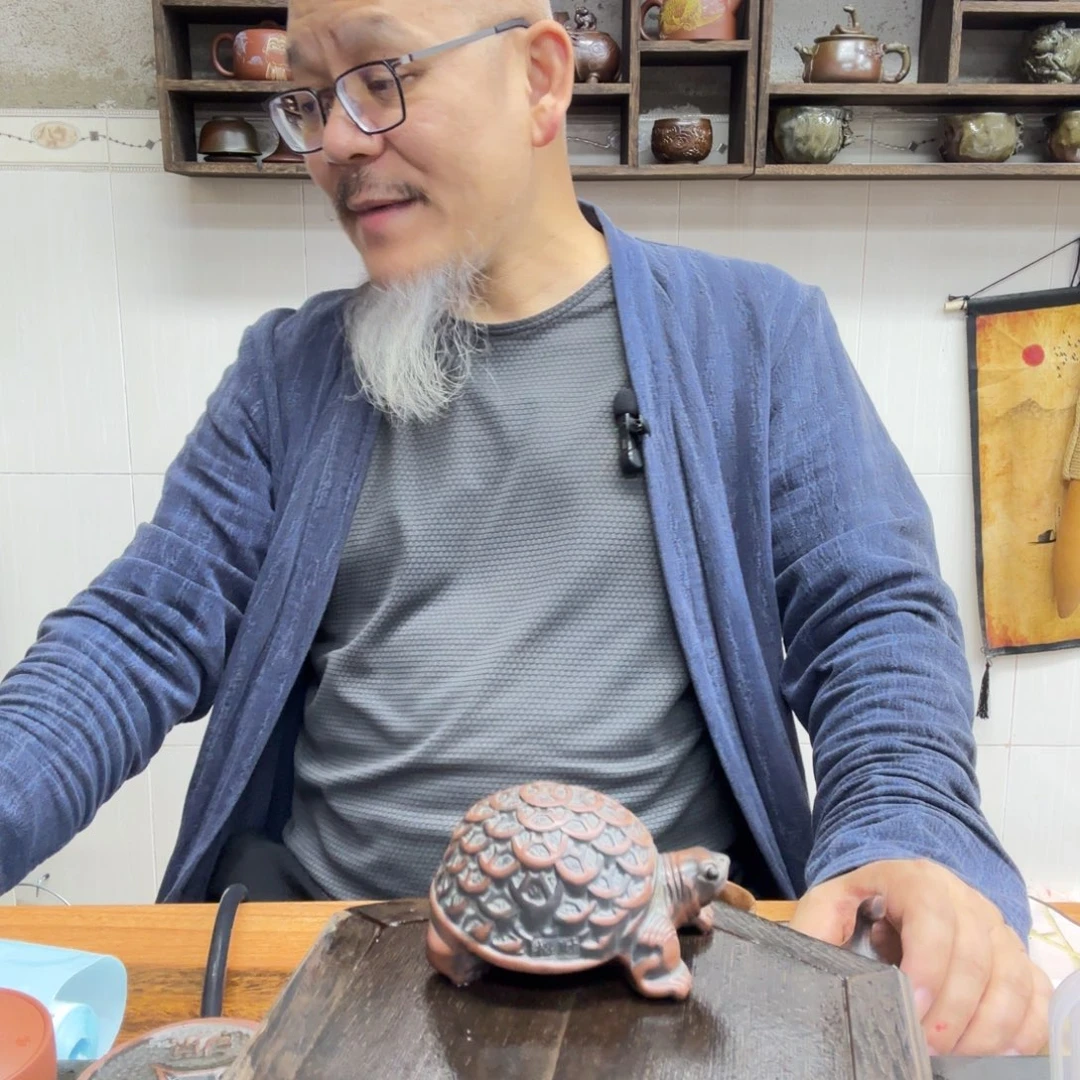 壶老韩坭兴陶直播闪购壶