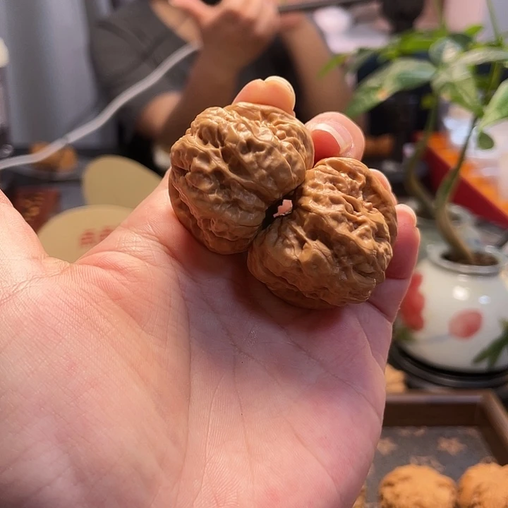 文玩核桃把件蛤蟆闪14