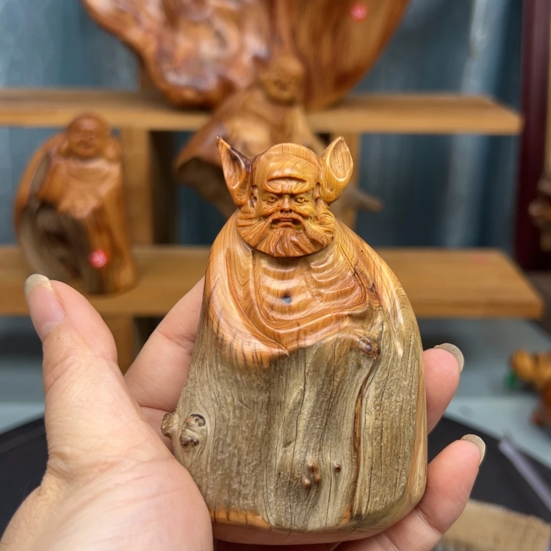 木T*M崖柏木摆件手把件，