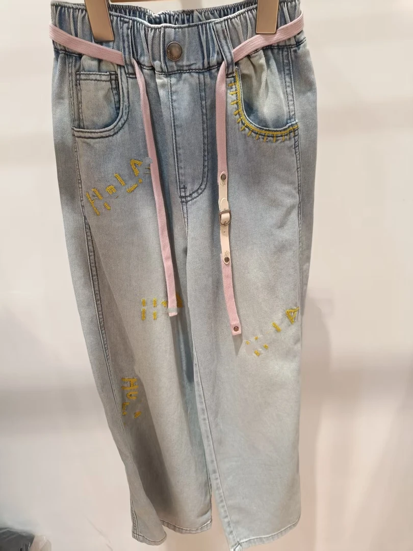 中大童时尚童装释6003宽松时尚百搭休闲裤