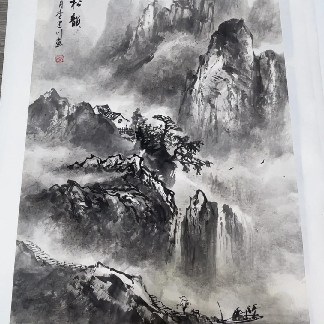 国画李老师作品欣赏
