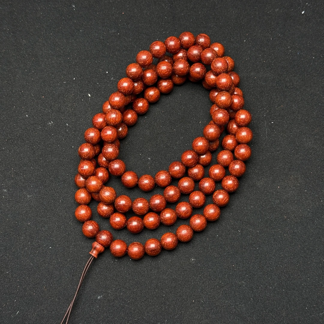 无胶无蜡0.8-108颗小叶紫檀