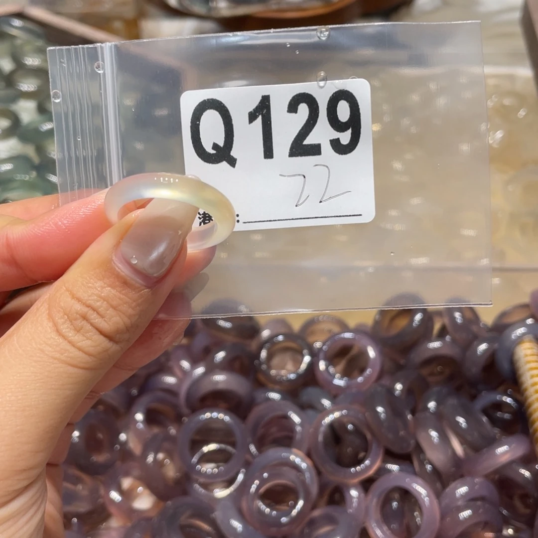玛瑙/玉髓未镶嵌戒指129