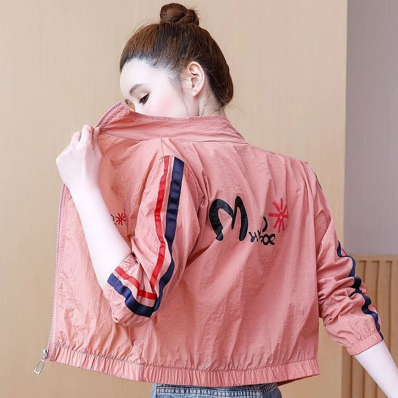 新款韩版防晒衣短外套2025夏季轻薄春夏季节透气潮流薄外套