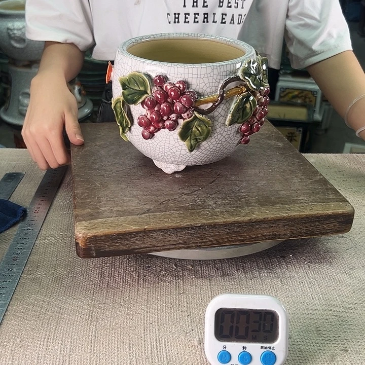 泳坤堂石湾盆陶瓷