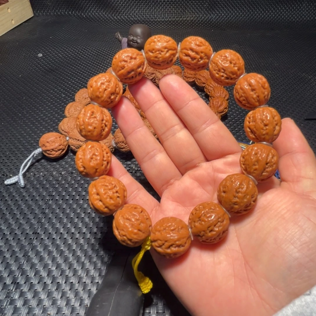 一***往手串文玩核桃麻花粗筋京八棱18➕