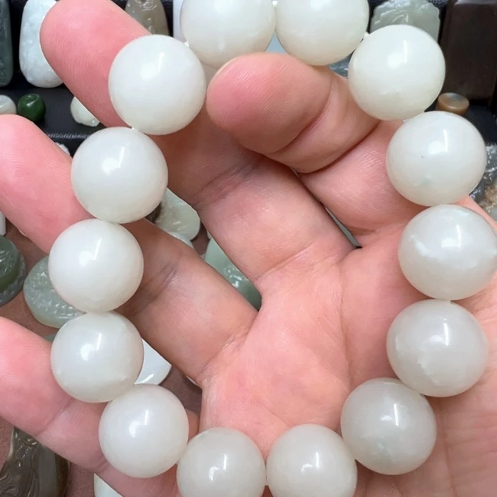 未镶嵌手串和田玉